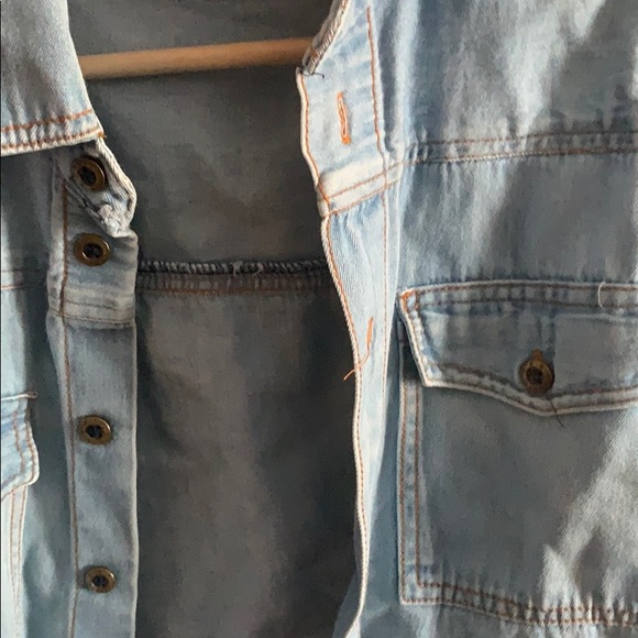 Vintage Jean Vest - Picture 3 of 3